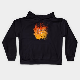 I burn for you - bridgerton - the Duke and I - Daphne and the duke of hastings Kids Hoodie